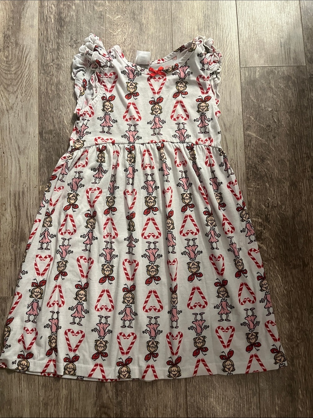 Hanna Andersson.  Grinch Cindy Lou Who Nightgown Size 120 (6)